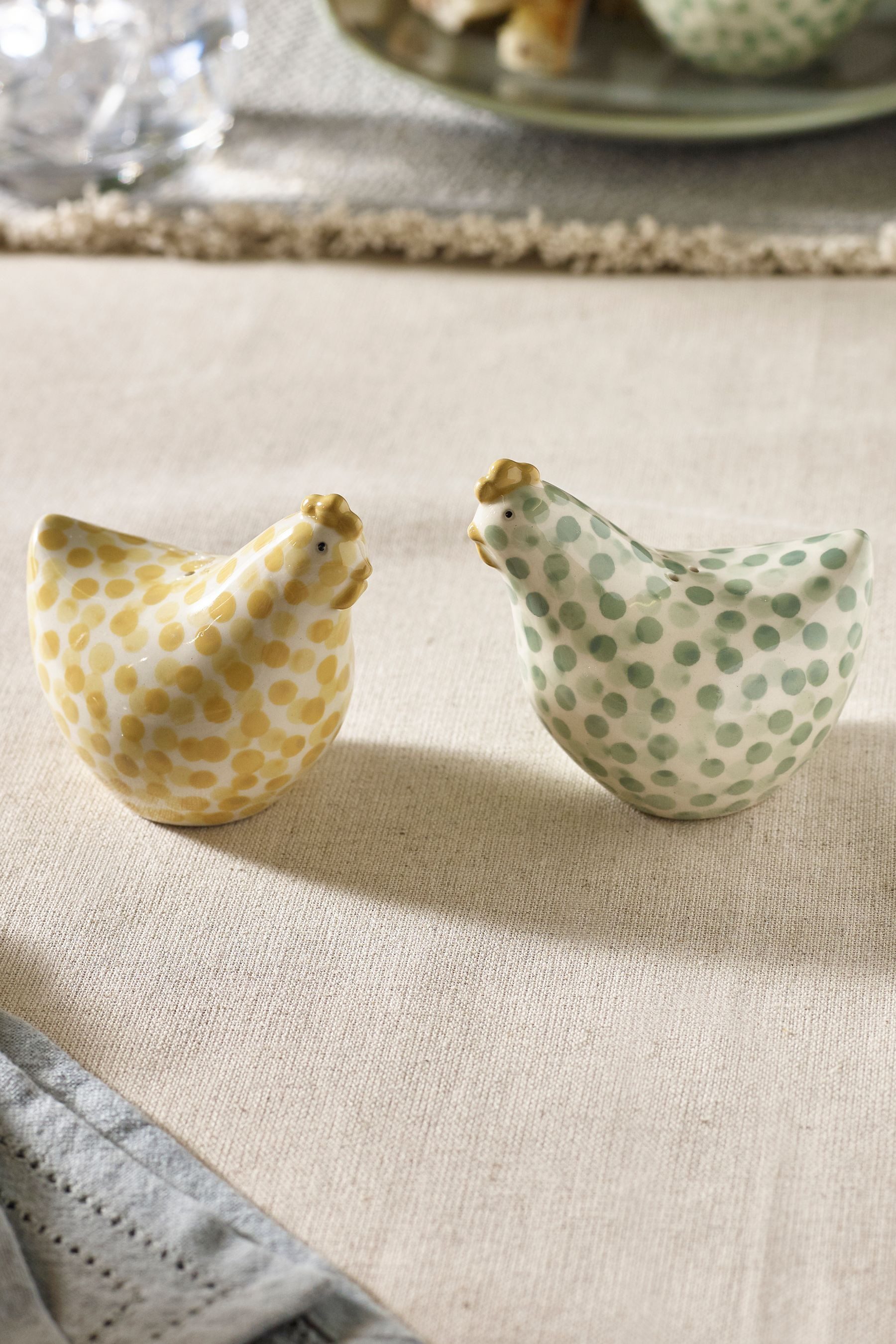 Next Salz- / Pfefferstreuer Salz- und Pfefferstreuer, Pat und Peggy Chicken, (2-tlg)