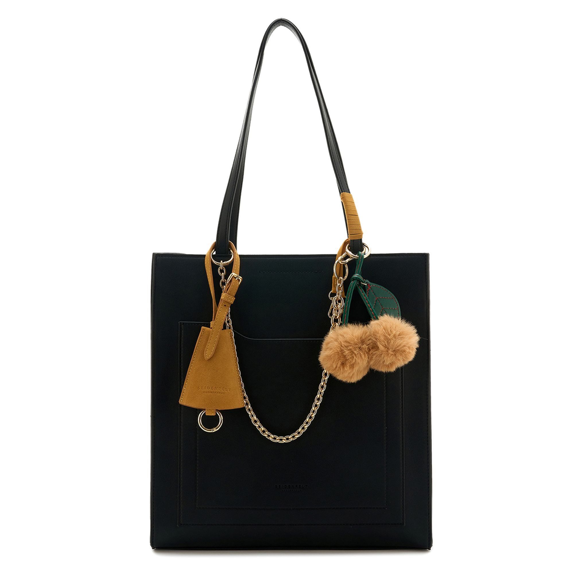 Seidenfelt Manufaktur Schultertasche Lyby, Polyurethan