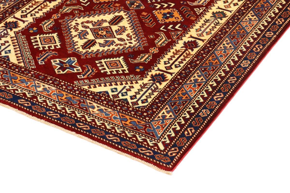 Orientteppich, Orientteppich Shirvan mm Höhe: Handgeknüpfter Nain 123x190 Trading, Afghan rechteckig, 12