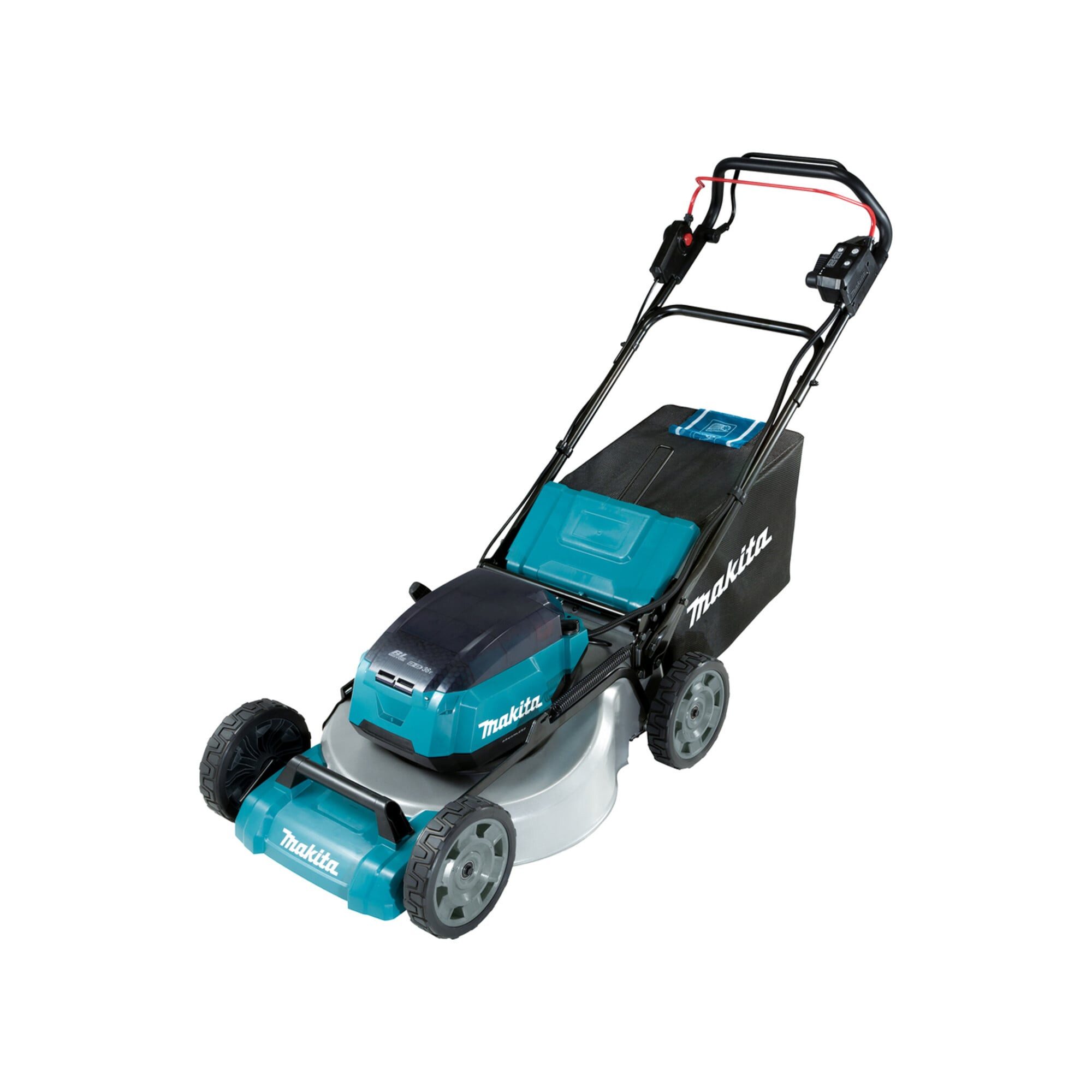 Akku-Rasentrimmer Makita Akku-Rasenmäher 2x18V (ohne Akku, ohne Ladegerät)