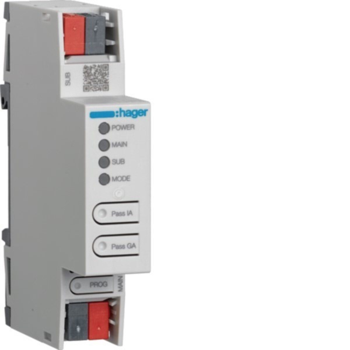 Hager Elektroauto-Ladestation Hager Linien-/Bereichkoppler TYFS130