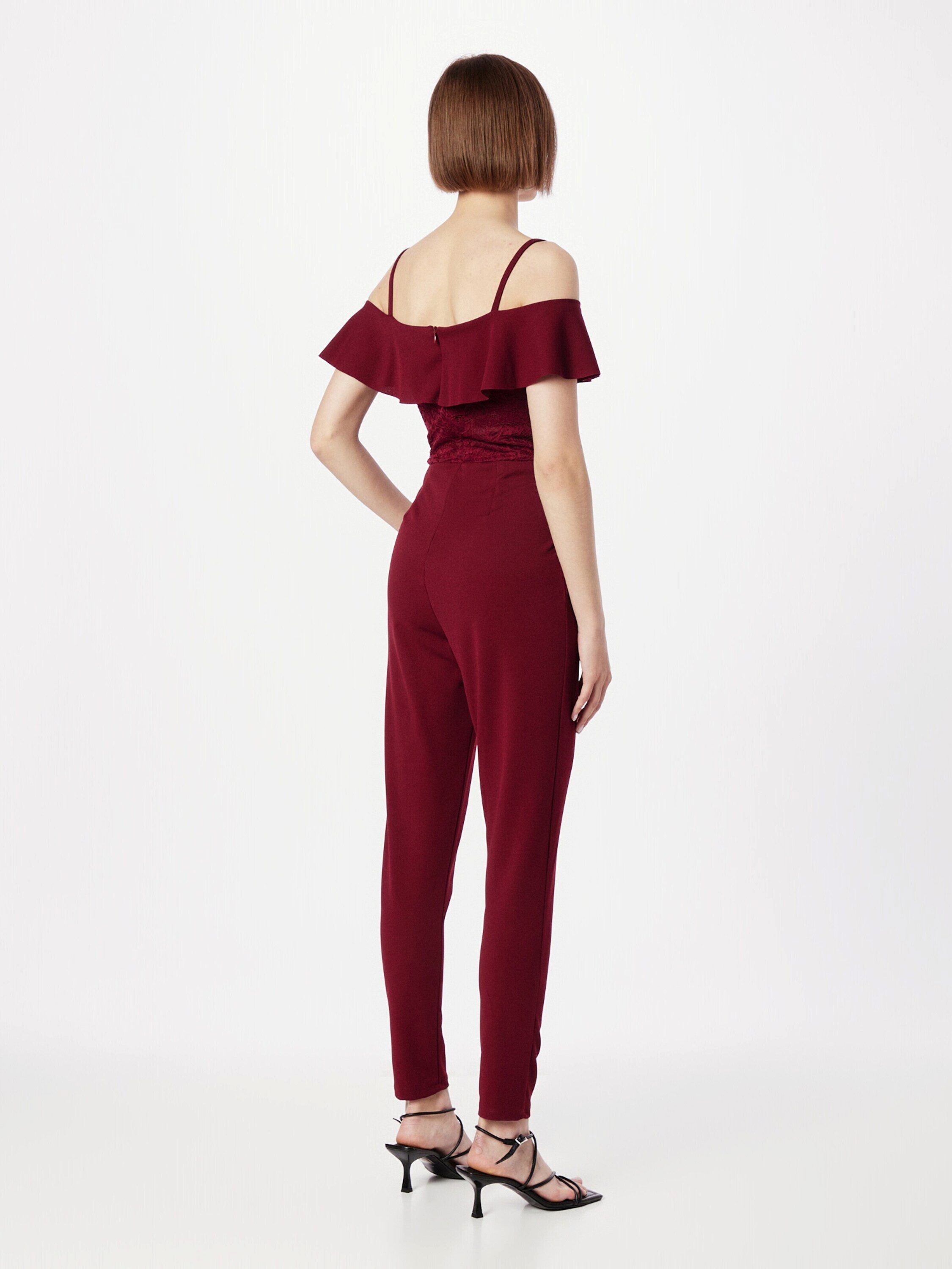 Wal G Jumpsuit (1-tlg) Falten