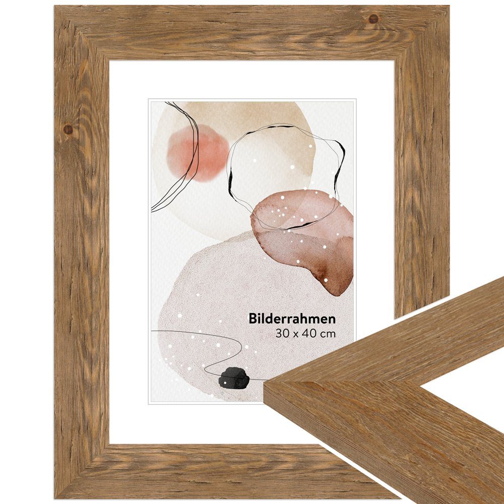 WANDStyle Bilderrahmen H780, Eiche-Optik, aus Massivholz günstig online kaufen