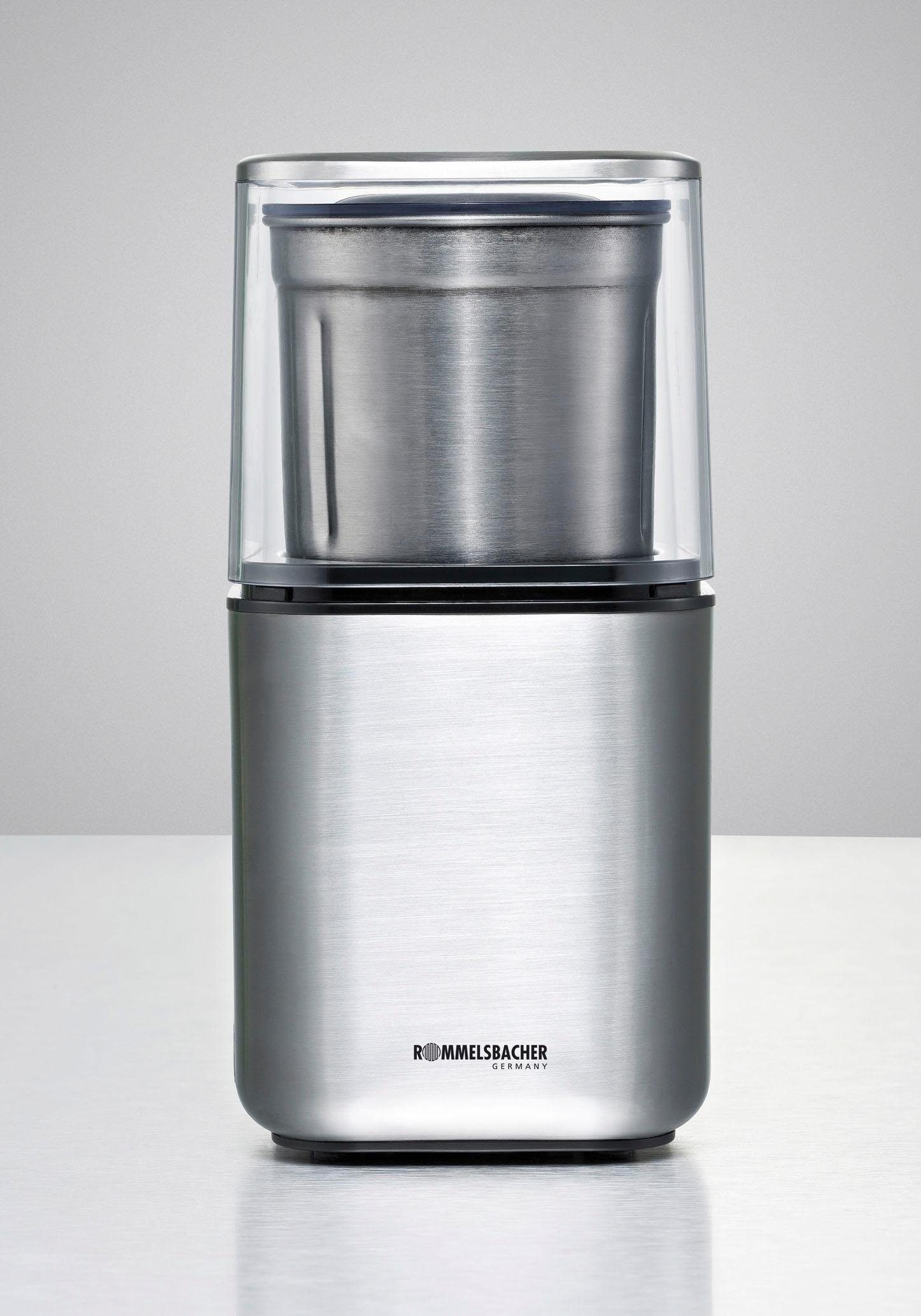 Rommelsbacher Kaffeemühle EGK 200, 200 W, 70 g Bohnenbehälter