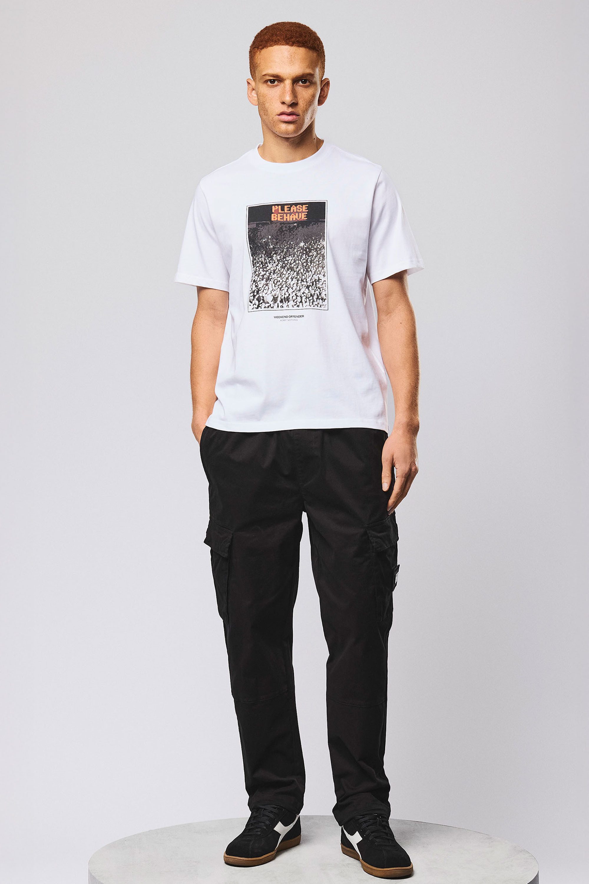 Weekend Offender T-Shirt BEHAVE GRAPHIC TEE Herren T-Shirt Herren, leichtes günstig online kaufen