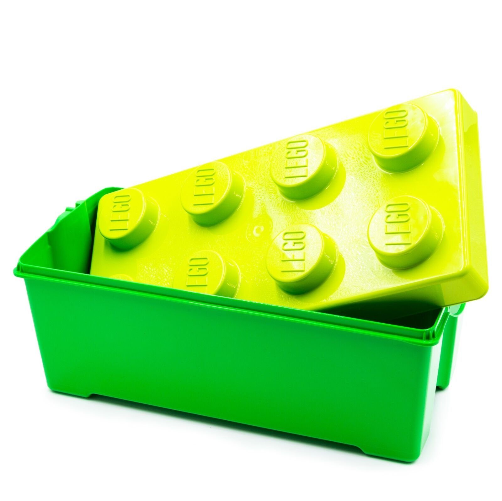LEGO® Aufbewahrungsbox Original grüne LEGO Aufbewahrungsbox Medium günstig online kaufen