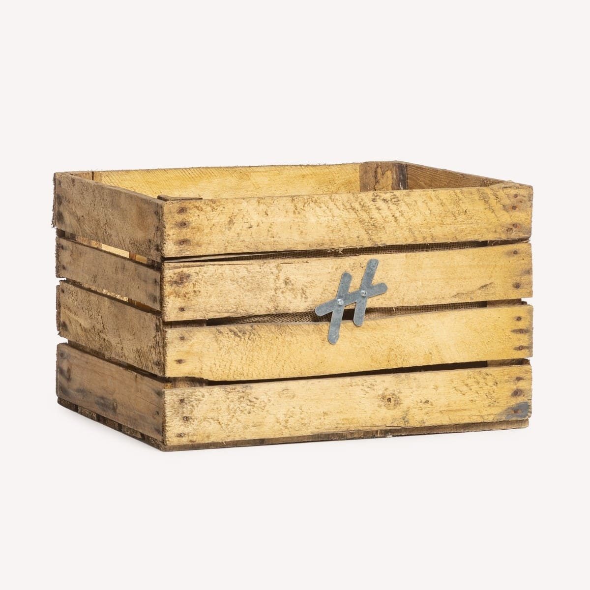 VCM Hochbeet Holz Kräuterbeet Kiste Apfelkiste Pflanzkasten (Produkt, Montagematerial, einfache Aufbauanleitung)