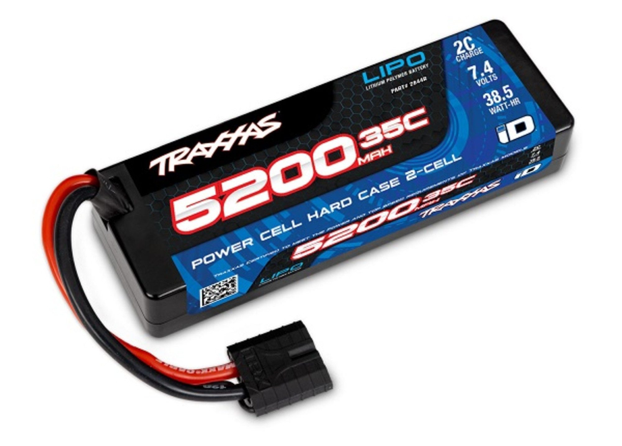 Traxxas Traxxas Lipo Akku 5200mAh 7,4V 2S 2-Zellen 35C RC-Ladegerät