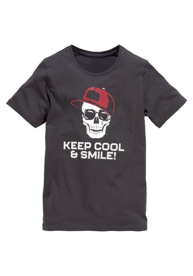 KIDSWORLD Spruch KEEP T-Shirt COOL...,