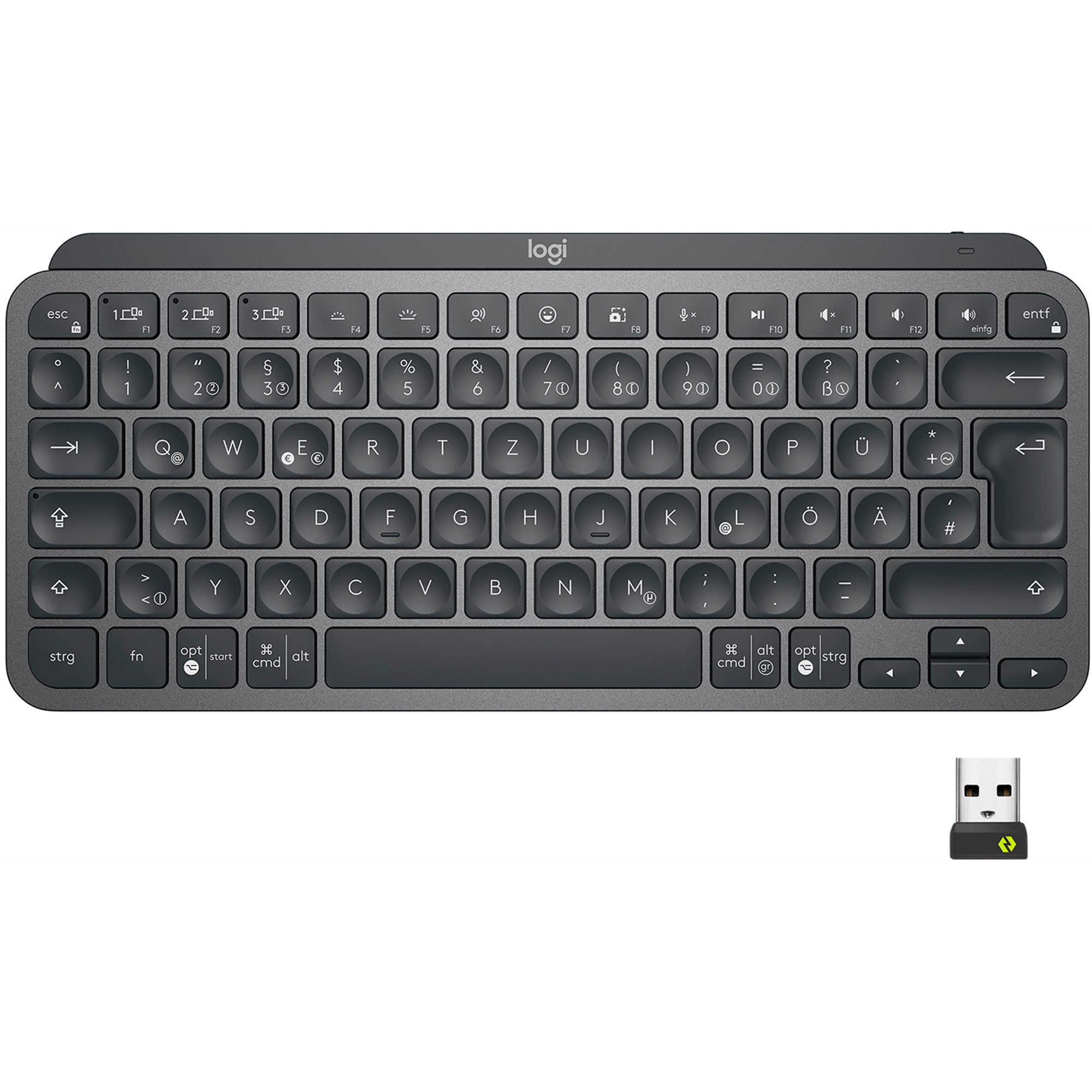 Logitech Logitech MX Keys Mini for Business, Tastatur Tastatur