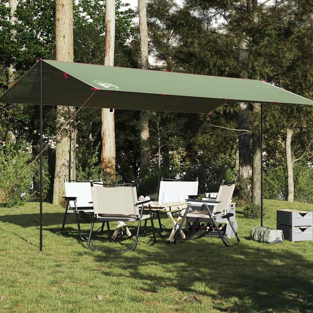 vidaXL Tarp-Zelt, Tarp Grün 500x294 cm Wasserdicht