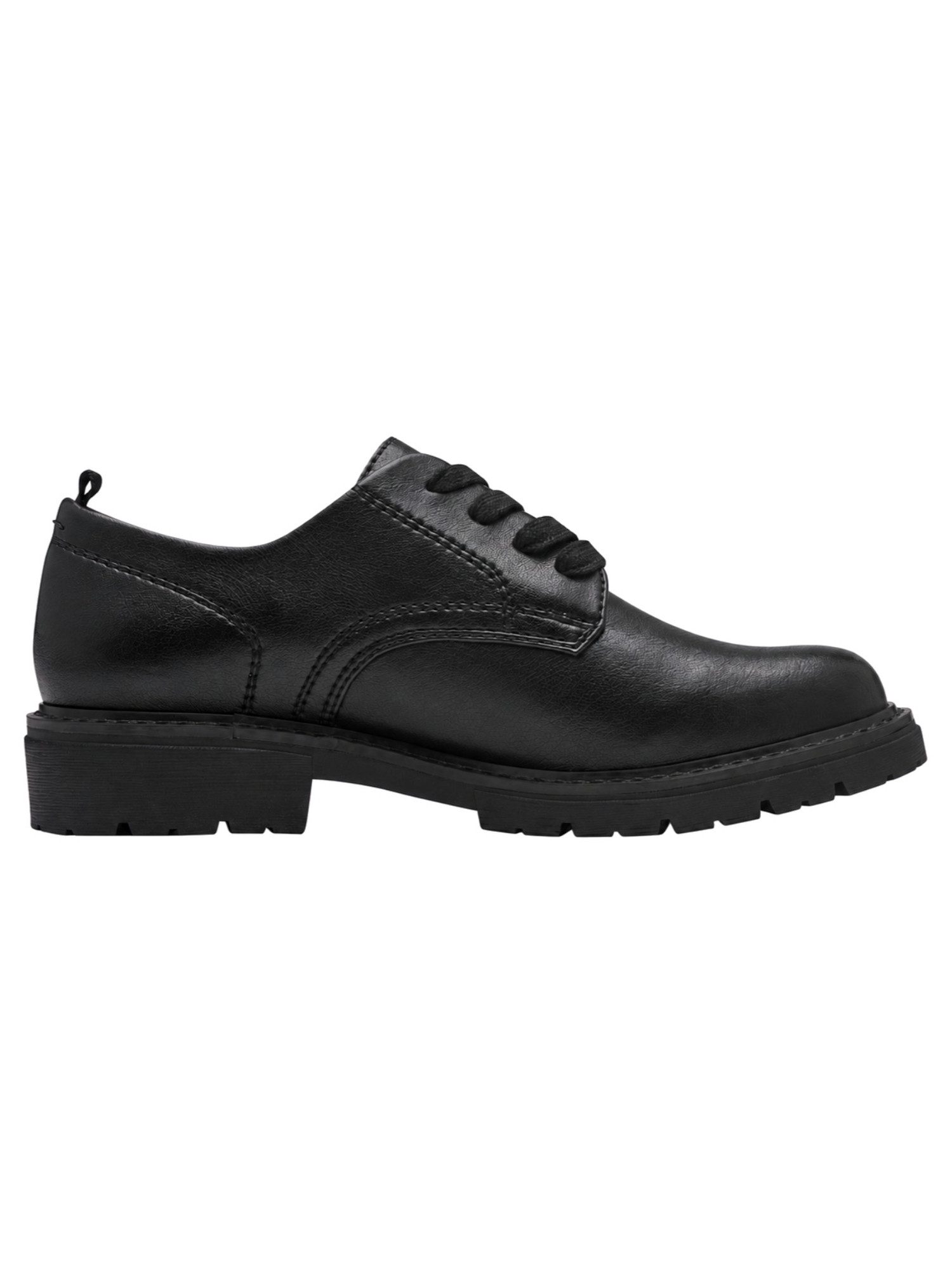 Jana Vegan, Mehrweite mit Blockabsatz Blockabsatz Schnürschuh Vegan