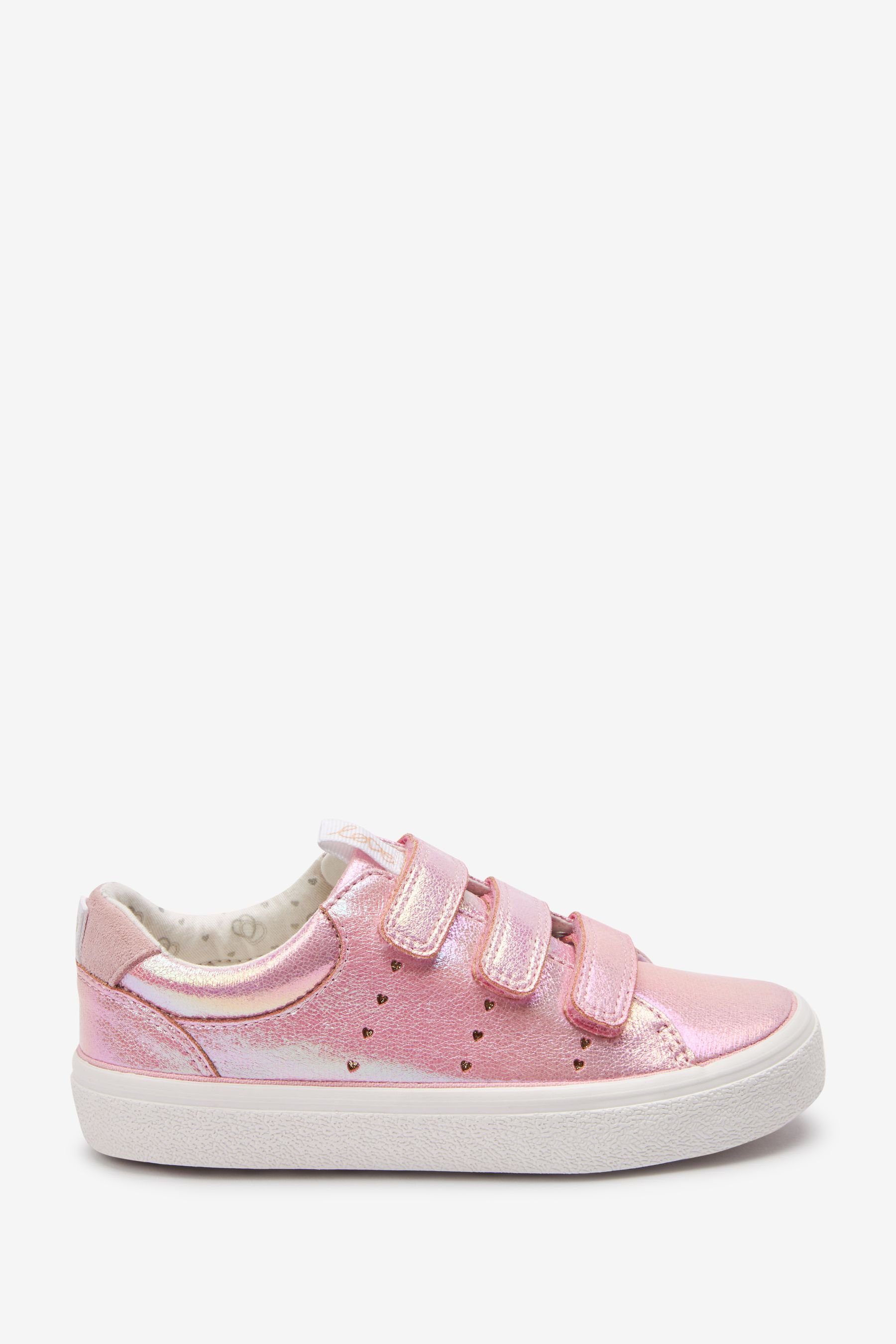 Next Sneaker mit Klettverschluss Sneaker (1-tlg) Pink Shimmer
