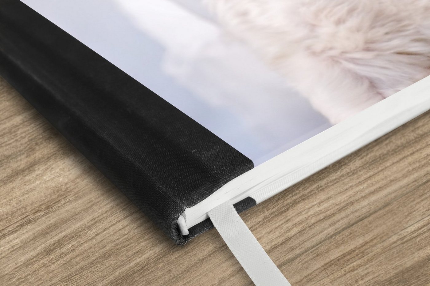 Thumbnail - MuchoWow Notizbuch Ein weißer Malteserhund schaut aus dem Fenster, Notebook, Notizblock a5, Tagebuch, Journal Liniert