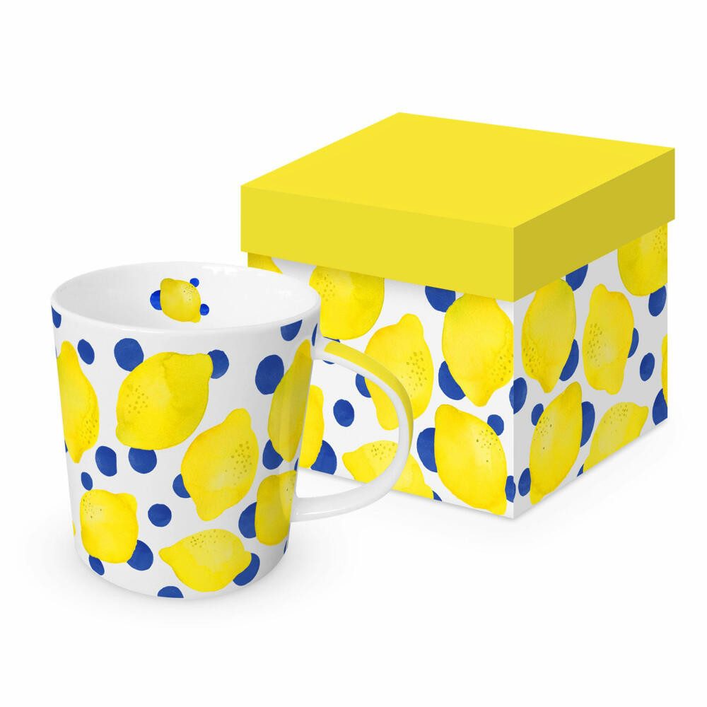 PPD Tasse Lemon & Dots Trend Mug, 400 ml, Keramik