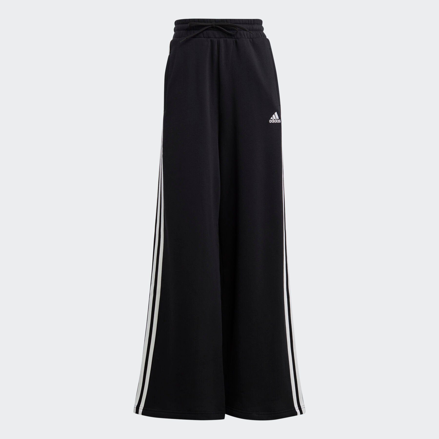 FRENCH ESSENTIALS WIDE adidas Sportswear (1-tlg) 3STREIFEN Sporthose HOSE TERRY