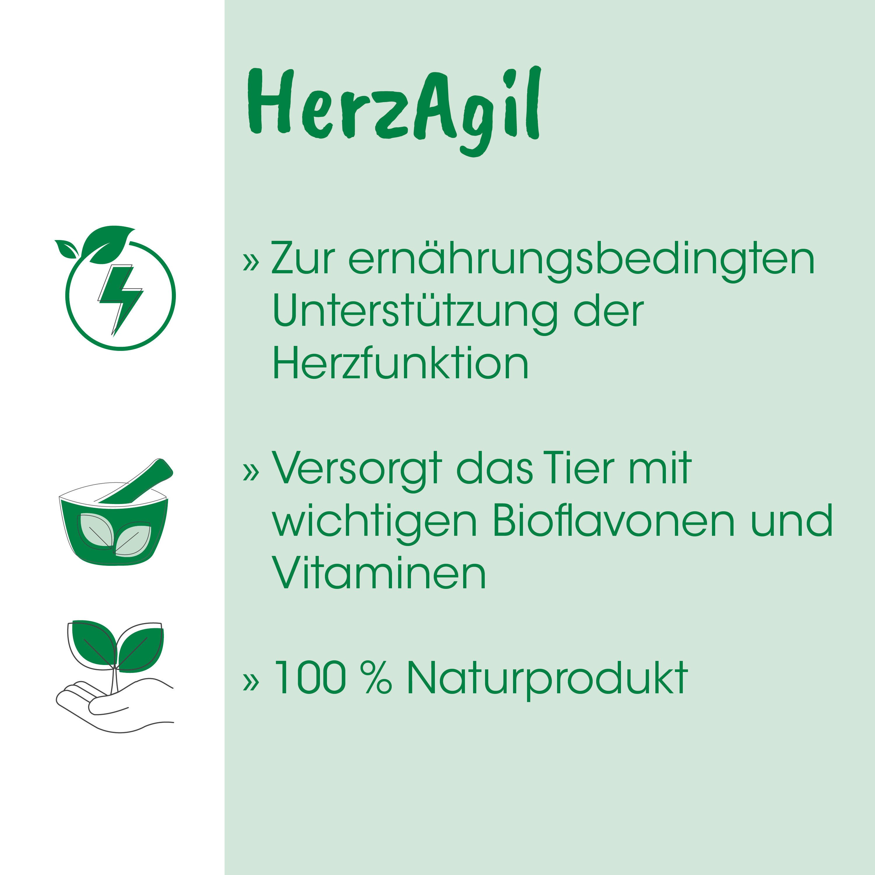 cdVet HerzAgil, Ergänzungsfutter für: Heimtiere, Katzen, Hunde, Unterstützung für das Herz-Kreislaufsystem