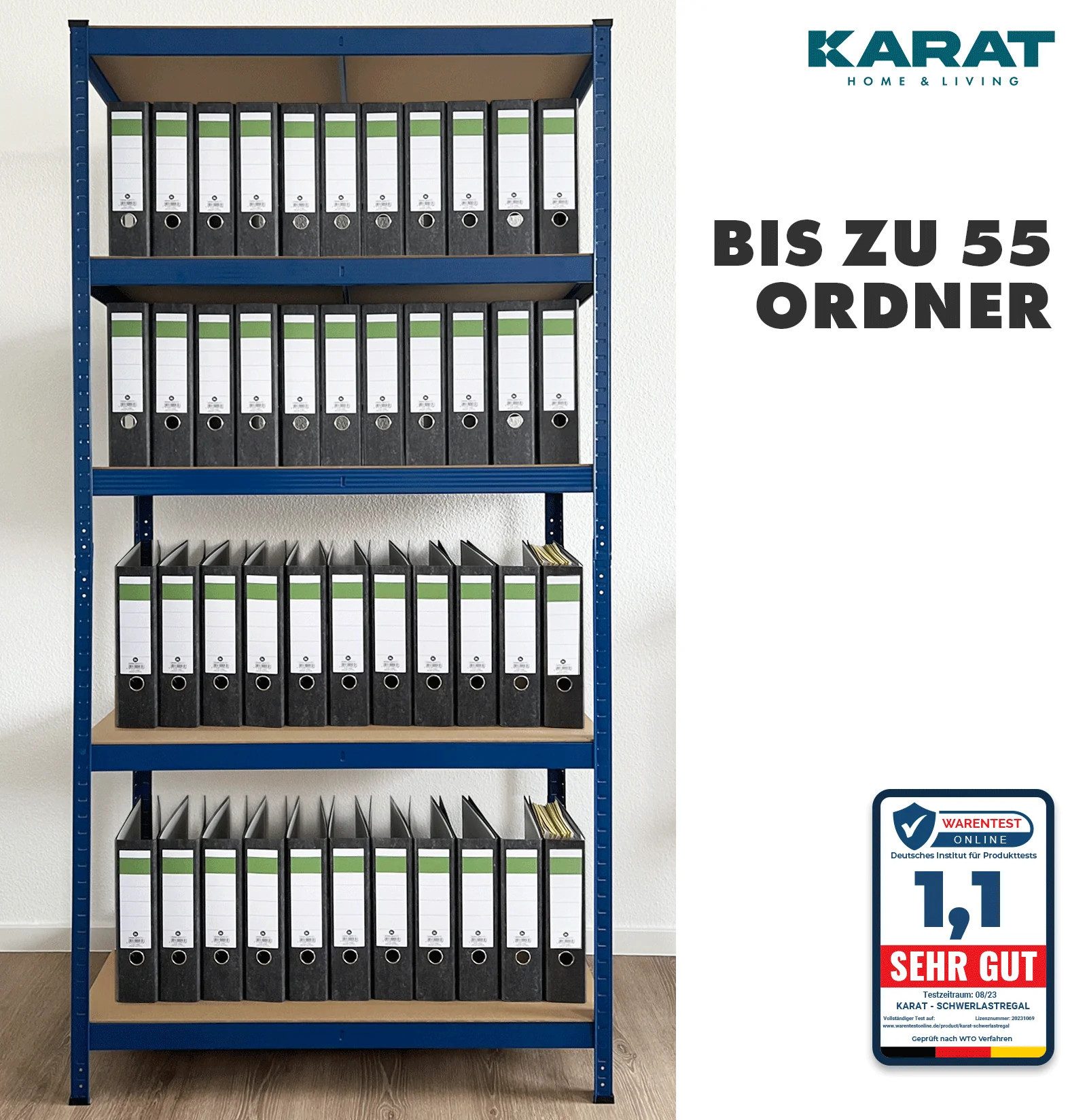 Kubus Schwerlastregal Lagerregal für jeden Keller – Bild 4 von 5
