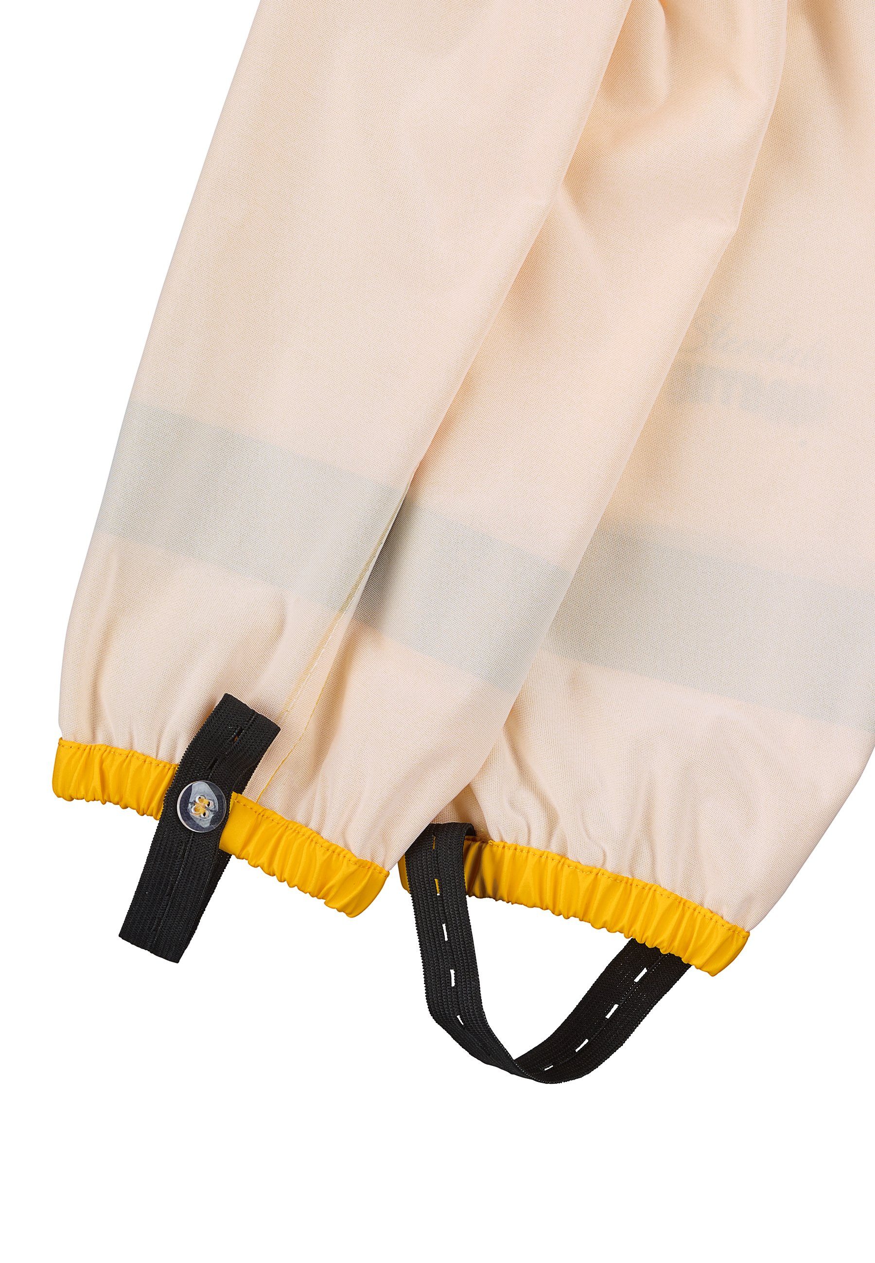 Sterntaler® Regenhose Regenhose ungefüttert uni (1-tlg., Regenträgerhose mit Druckknöpfen, Regenhose mit süßen Motiven) Kinder Hosenträger mit Reflektoren, Matschhosenträger verstellbar