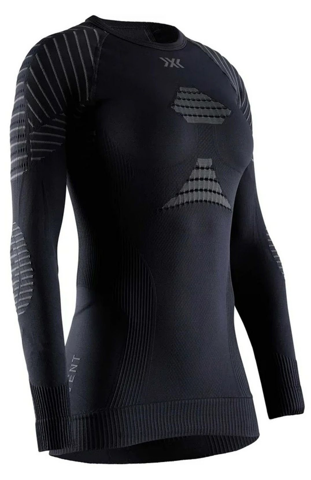 Funktionsunterhemd X-BIONIC® Damen Funktinoswäsche INVENT 4.0 SHIRT LG SL schwarz