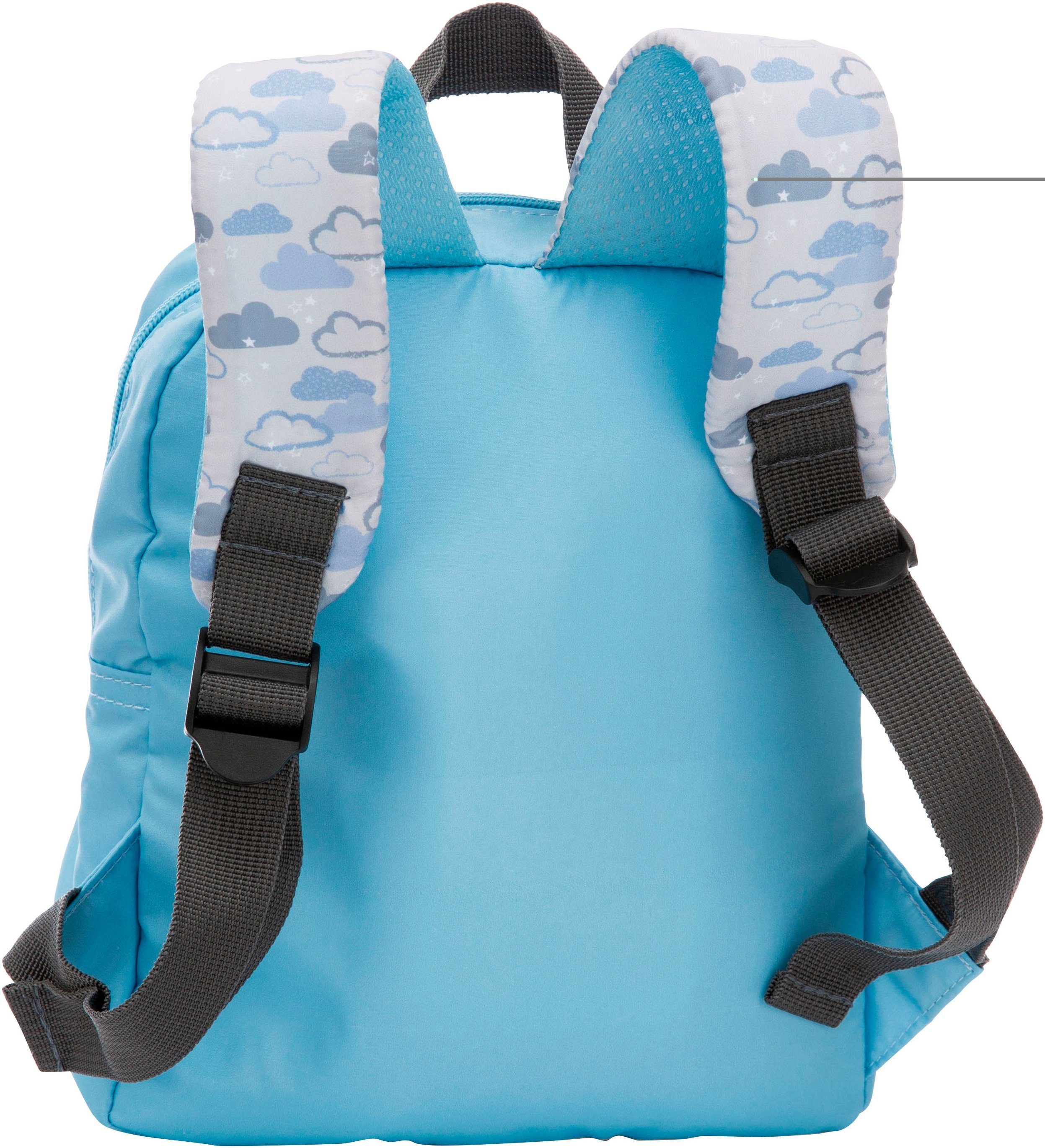 Nici Kinderrucksack Travel Friends, Rucksack mit Plüsch Waschbär, 25 cm