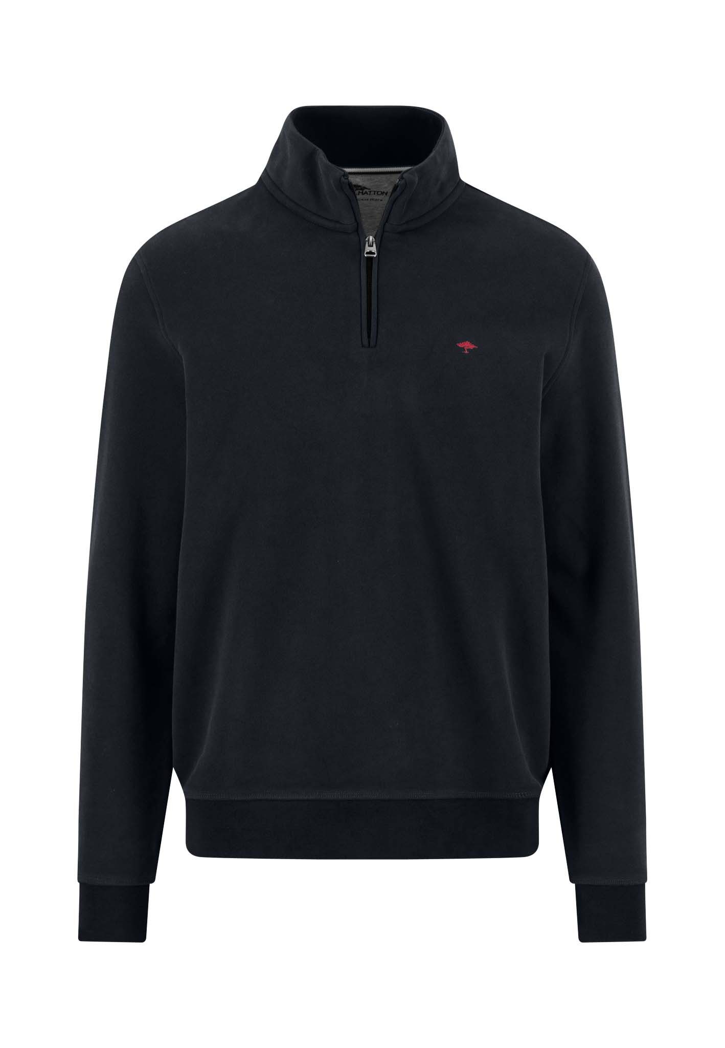 FYNCH-HATTON Sweatshirt mit Logo Stickerei – Bild 3 von 5