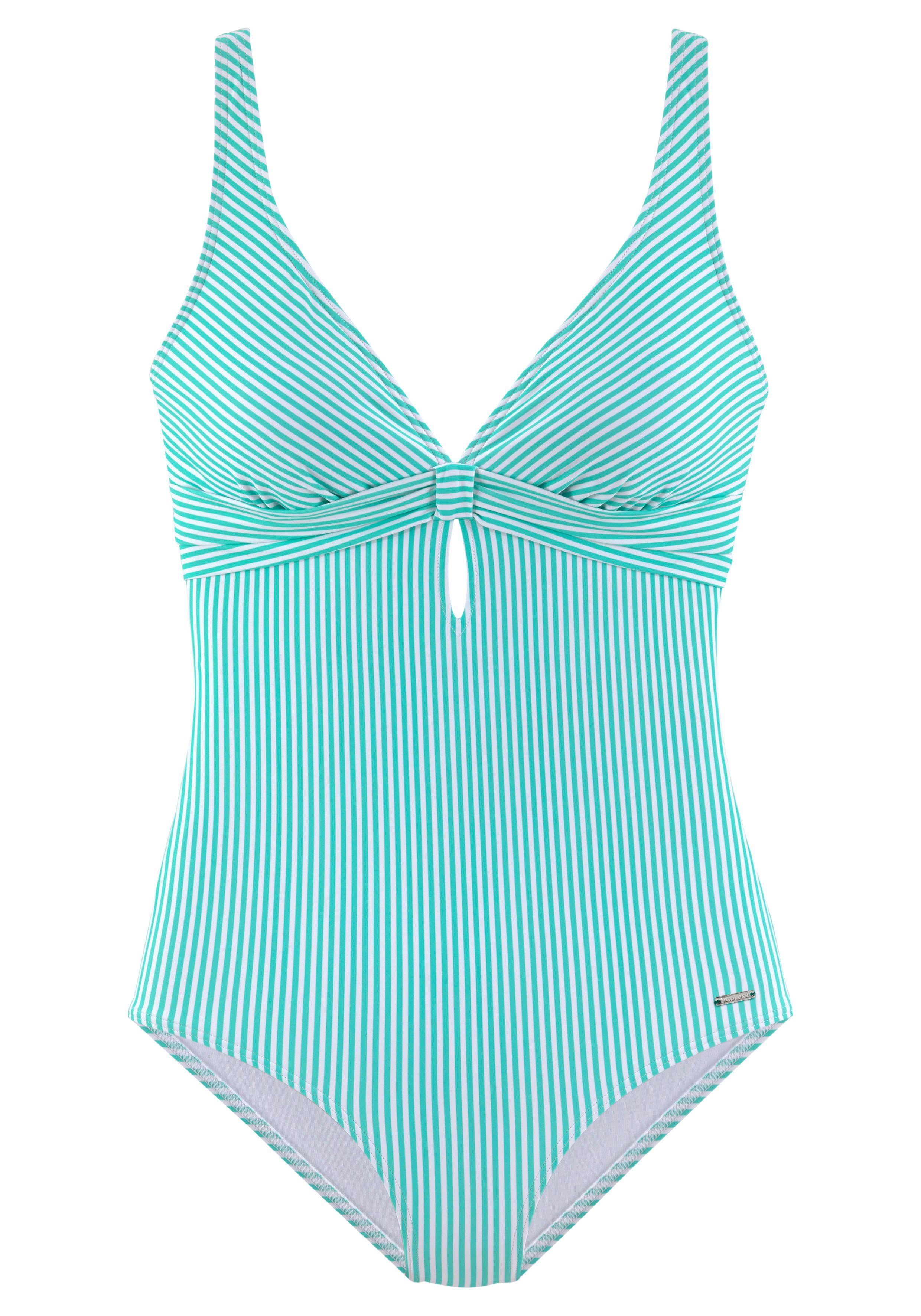 s.Oliver Badeanzug mit V-Ausschnitt und Cut-Out. € 69,99