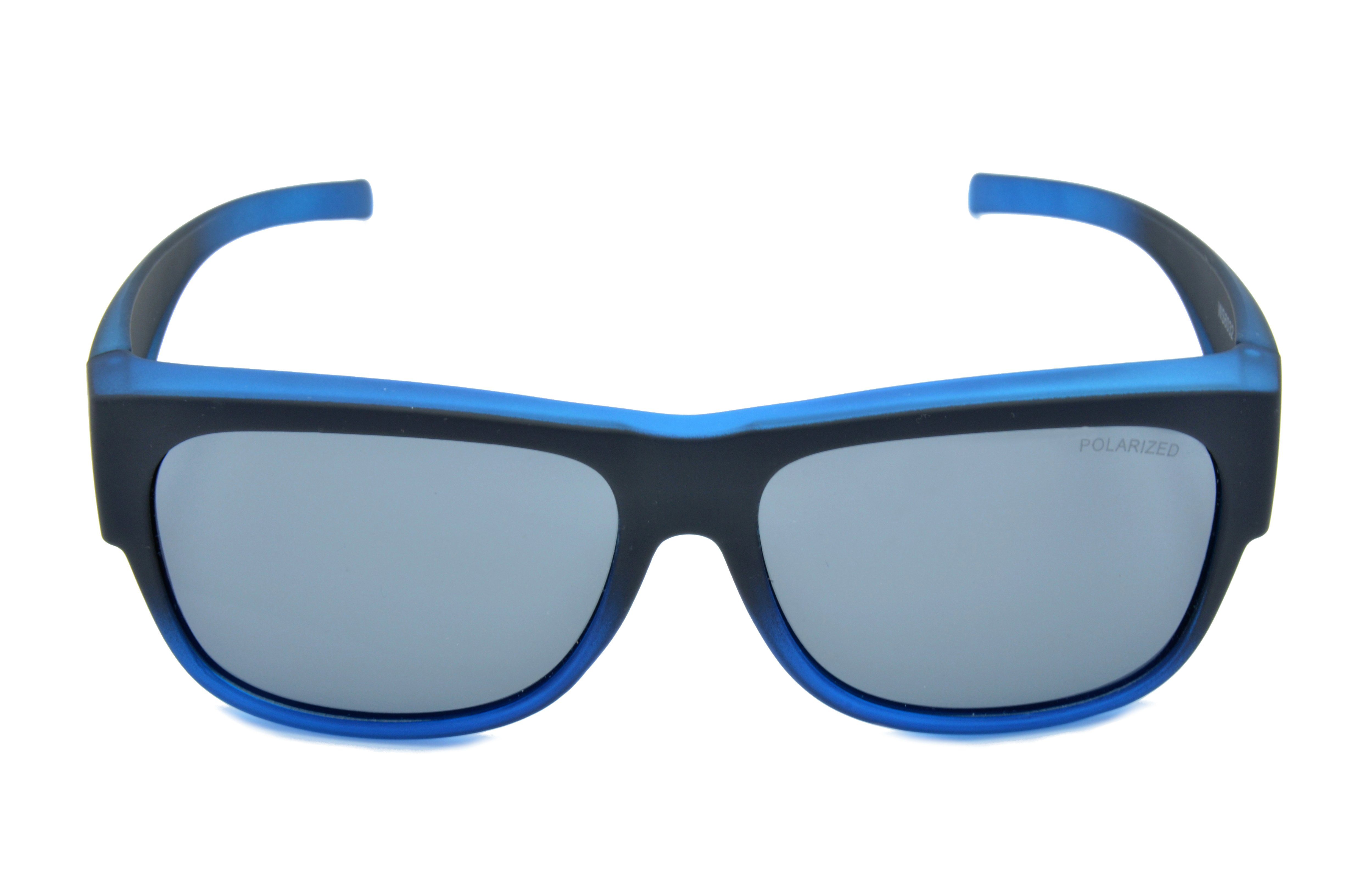Rubbertouchbeschichtung Damen Sonnenbrille Sportbrille Sportbrille Überbrille unisex, blau, beere, G15, Passform, schwarz WS6022 universelle Gamswild Herren,