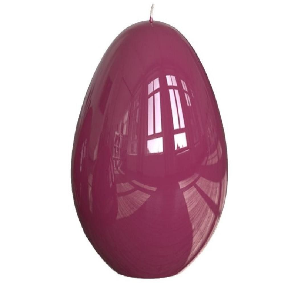 Engels Kerzen Osterfigur Eier-Kerze Gelackt Merlot (14x20cm)