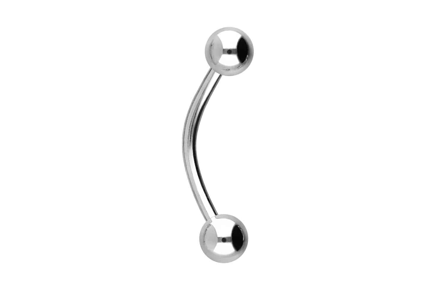 PIERCINGLINE Bauchnabelpiercing Titan Banane (Bananen, 1-tlg)
