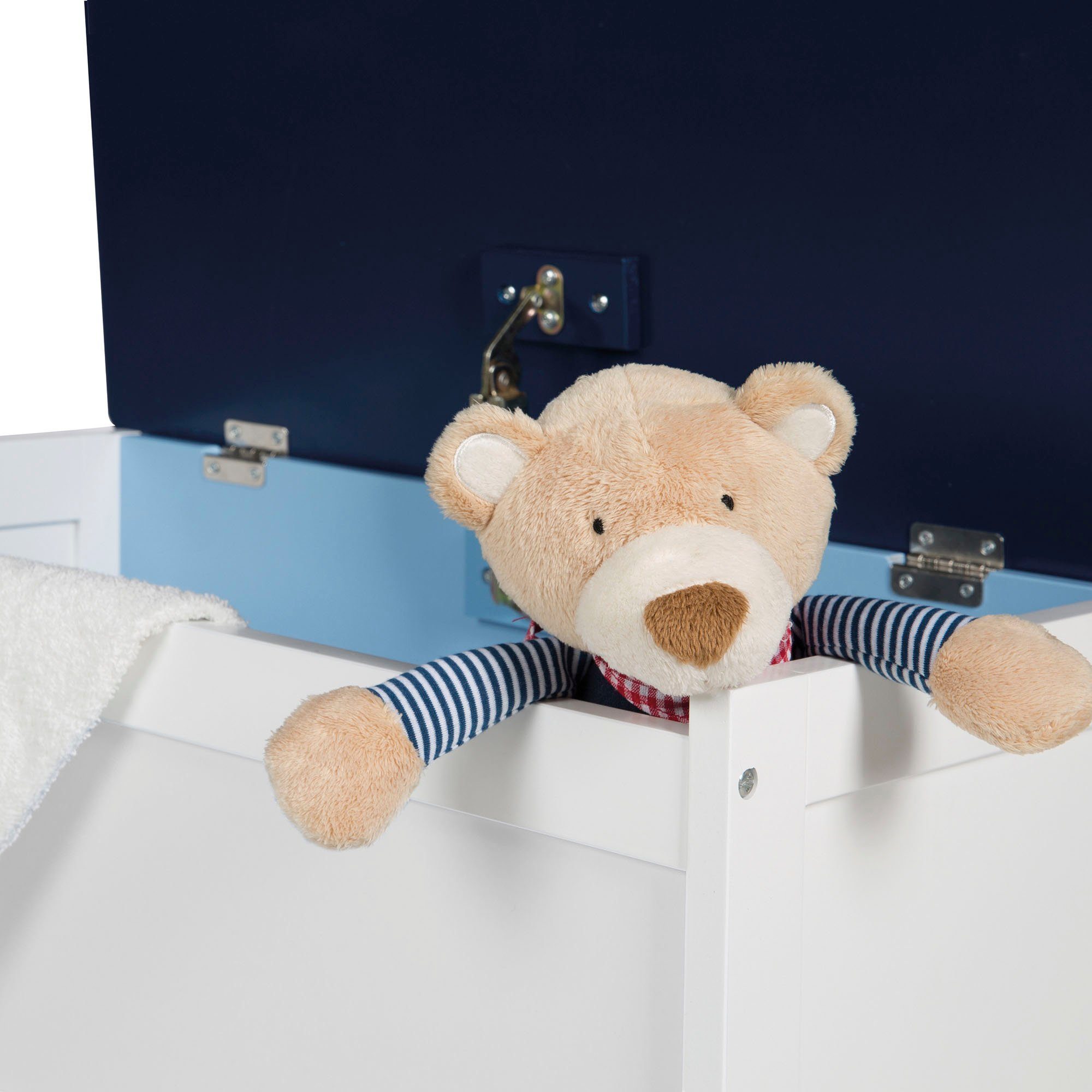 roba® Truhe Rennfahrer, mit Deckelbremse; fürs Kinderzimmer