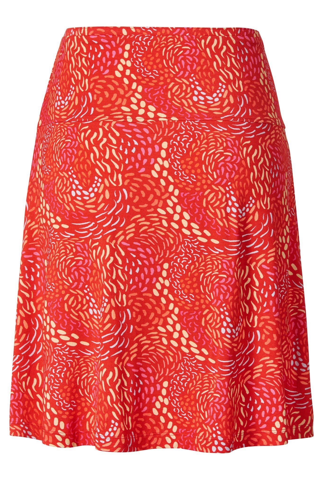 Himalaya Clothing Strickrock Rock Damen mit floralem Print - Sommerrock aus günstig online kaufen