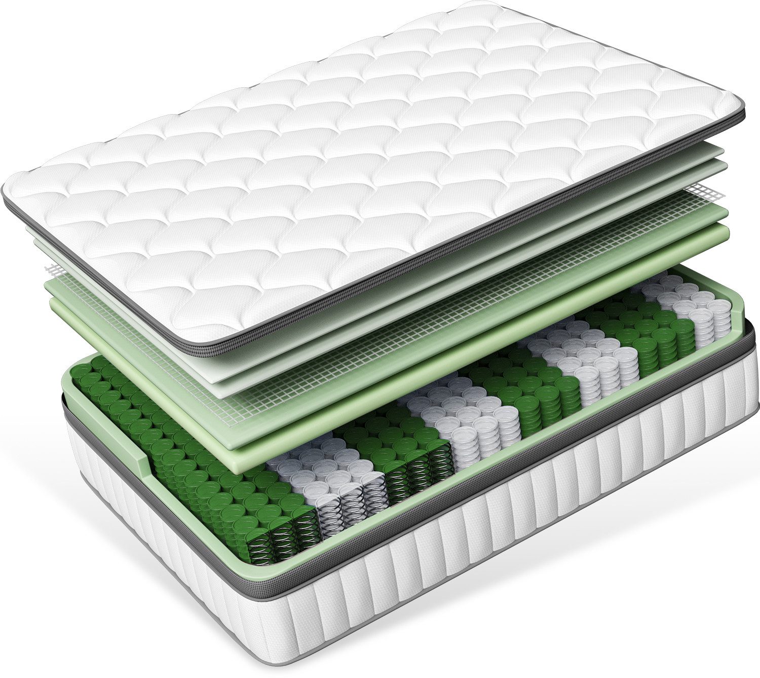 Taschenfederkernmatratze Matratze, 7-Zonen Federkernmatratze Matratzen, Hia günstig online kaufen