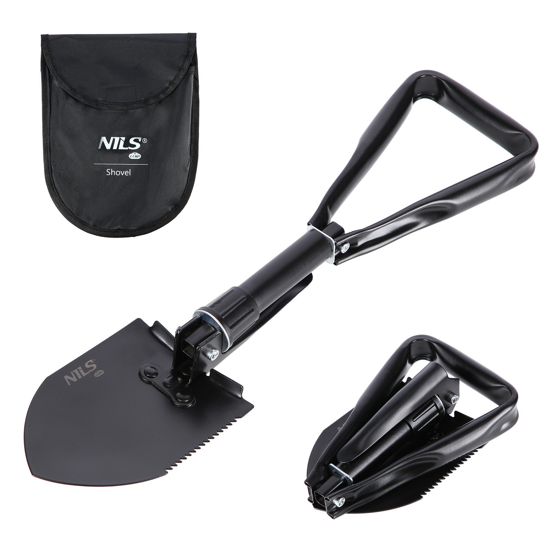 NILS CAMP Spaten Klappspaten Camping Outdoor günstig online kaufen