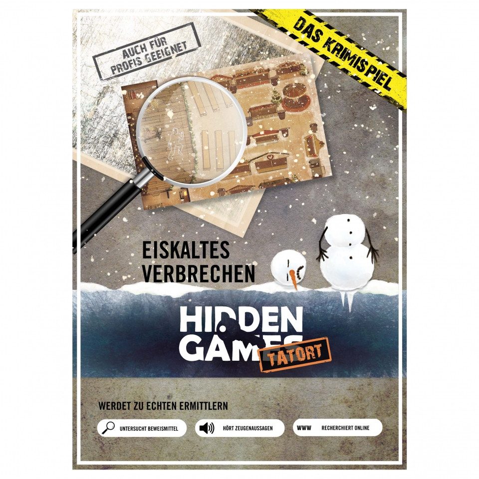 Hidden Games Spiel, Hidden Games Tatort - Eiskaltes Verbrechen 6.Fall - deutsch
