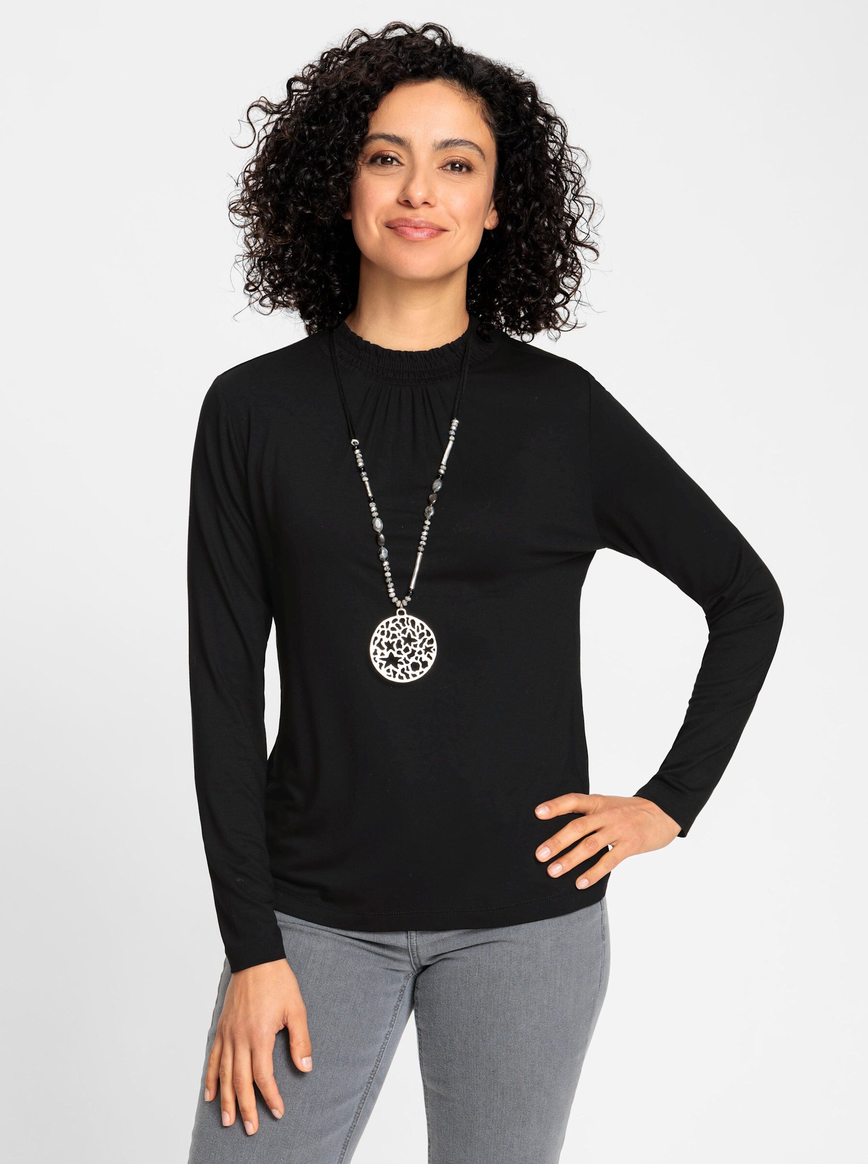 Witt T-Shirt Stehkragenshirt . günstig online kaufen