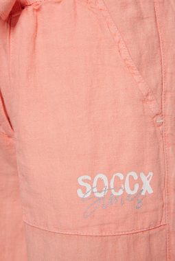 SOCCX Shorts mit Elastikbund