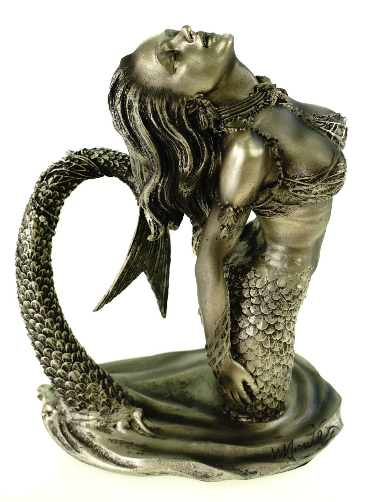 Vogler Dekofigur Monte M.Moore Meerjungfrau Nixe 19 cm Mermaid sexy Akt Fra günstig online kaufen