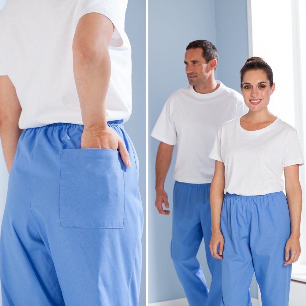 Exner Fashion GmbH Schlupfhose Arbeitshose OP Hose Unisex Autoclavierbar und sterilisierbar