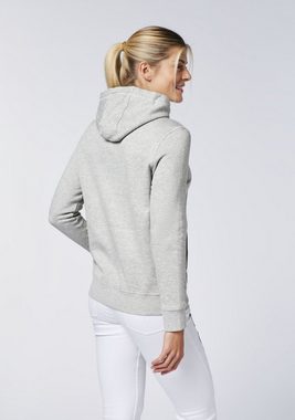 Polo Sylt Kapuzensweatshirt im sportlichen Glitzer-Design