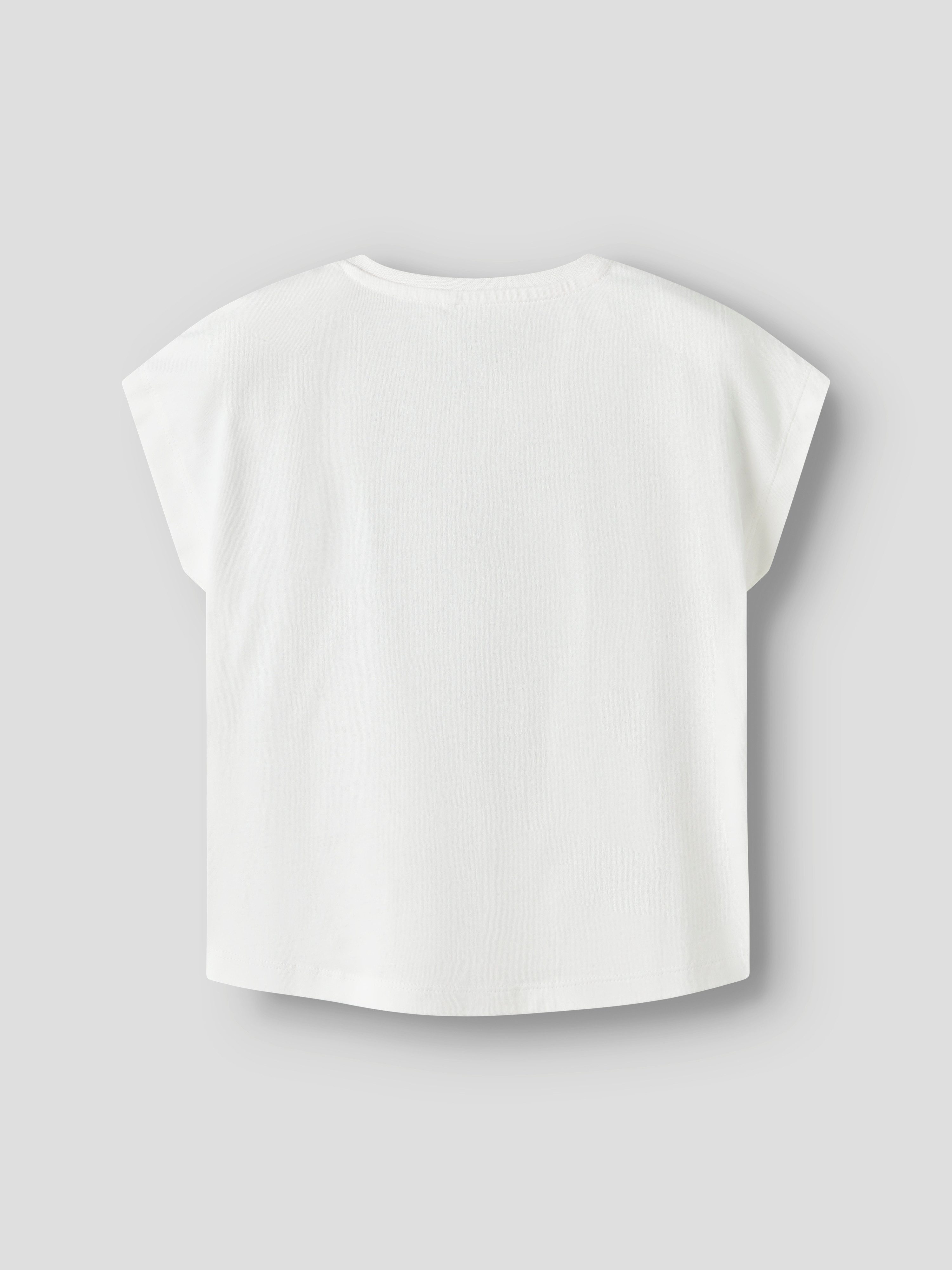 Name It T-Shirt NKFHAVAKA CAP SL NREG TOP BOX Baumwolle, regular fit