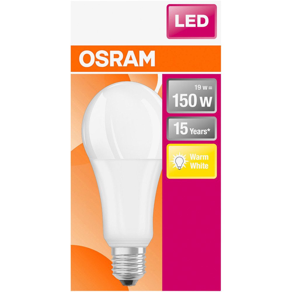 Osram LED-Leuchtmittel OSRAM HOMELIGHTING 4058075245976 LED EEK E (A - G) E27 Glühlampenform