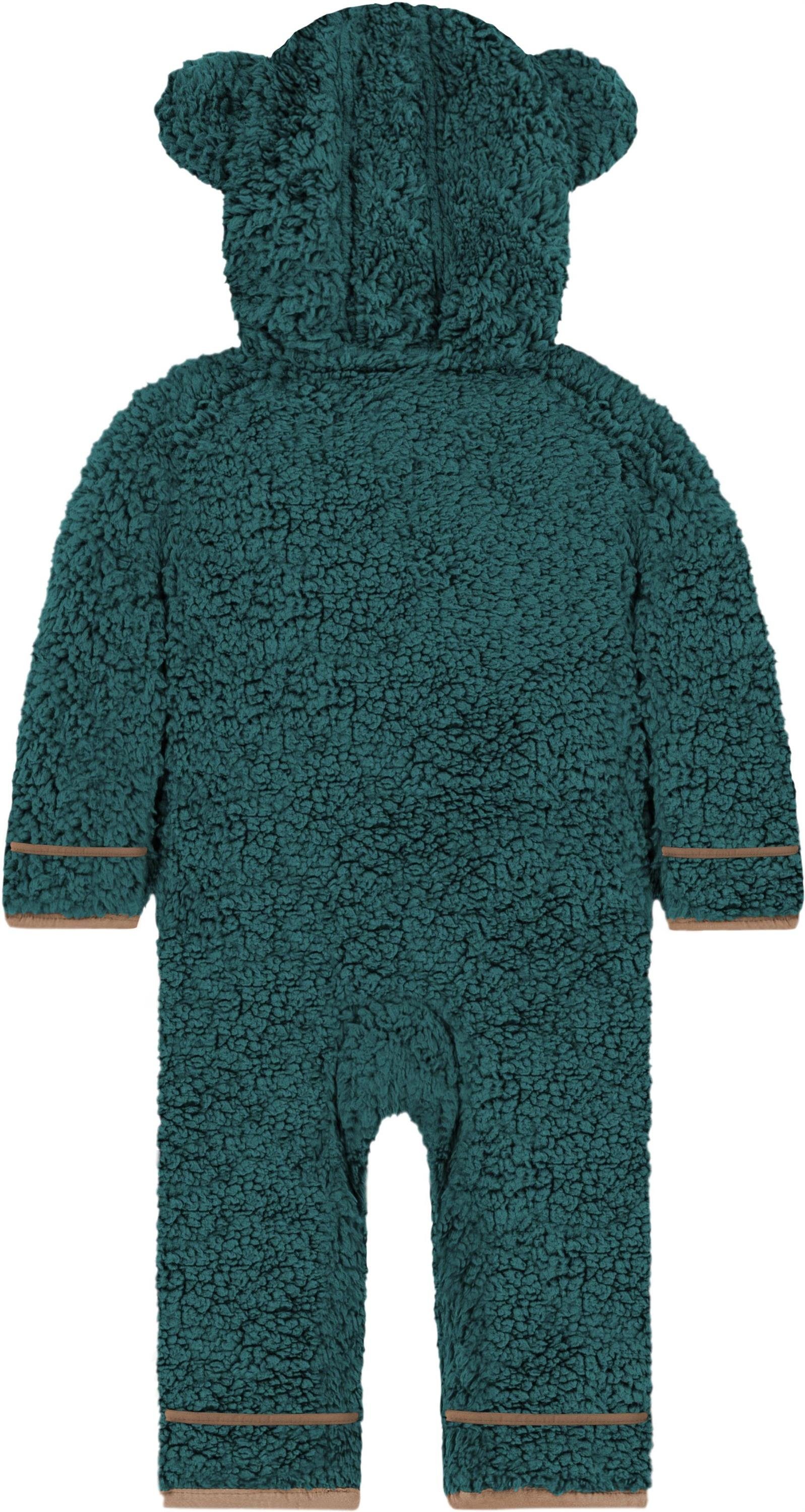 normani Fleeceoverall Kinder Teddy Overall Balivanich Baby Overall Strampler mit Kapuze für Junge und Mädchen