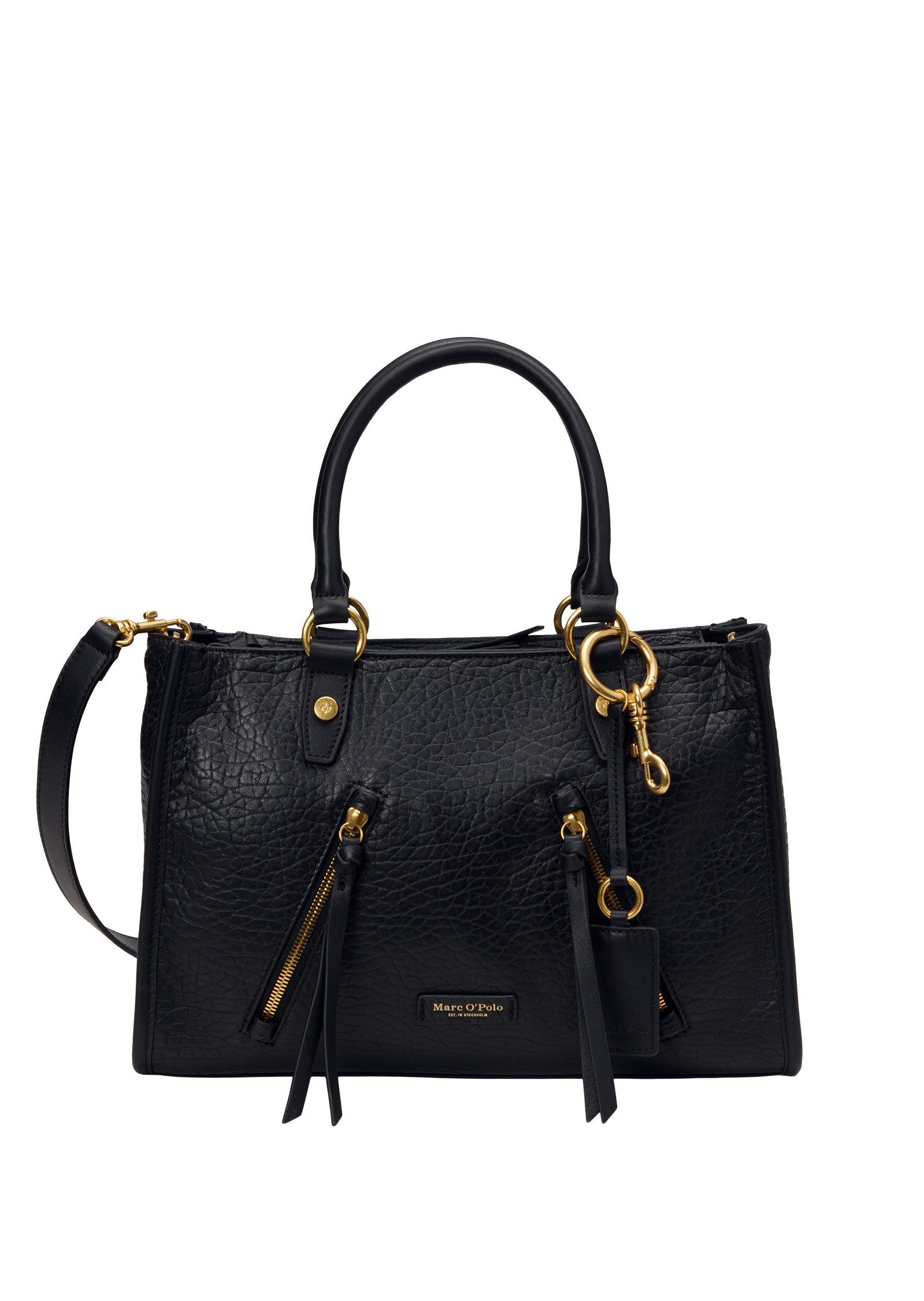 Marc O'Polo Shopper aus strukturiertem Schafleder