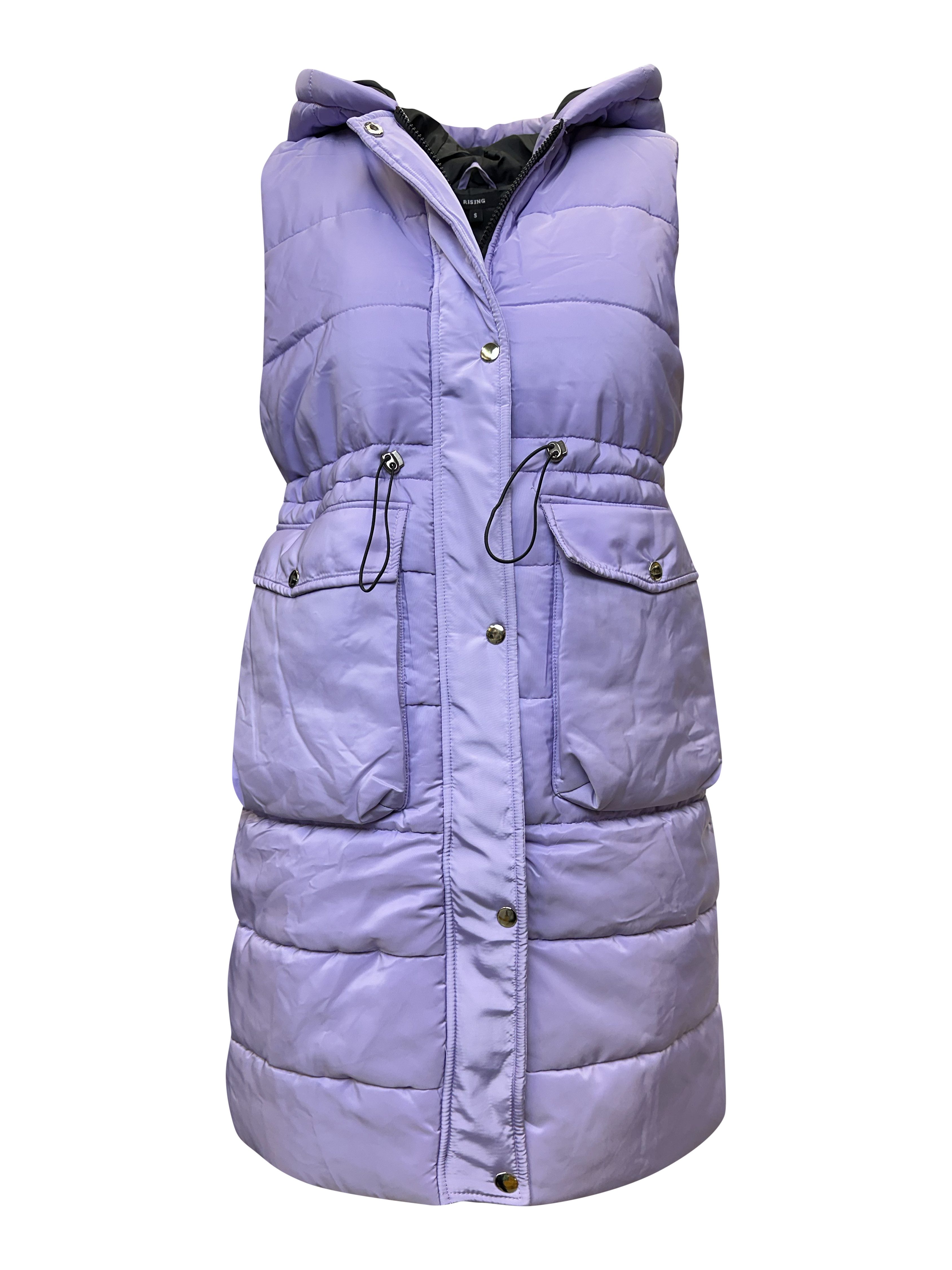 Worldclassca Longweste Worldclassca STEPPWESTE LANG KAPUZE ÄRMELLOS OURDOOR günstig online kaufen