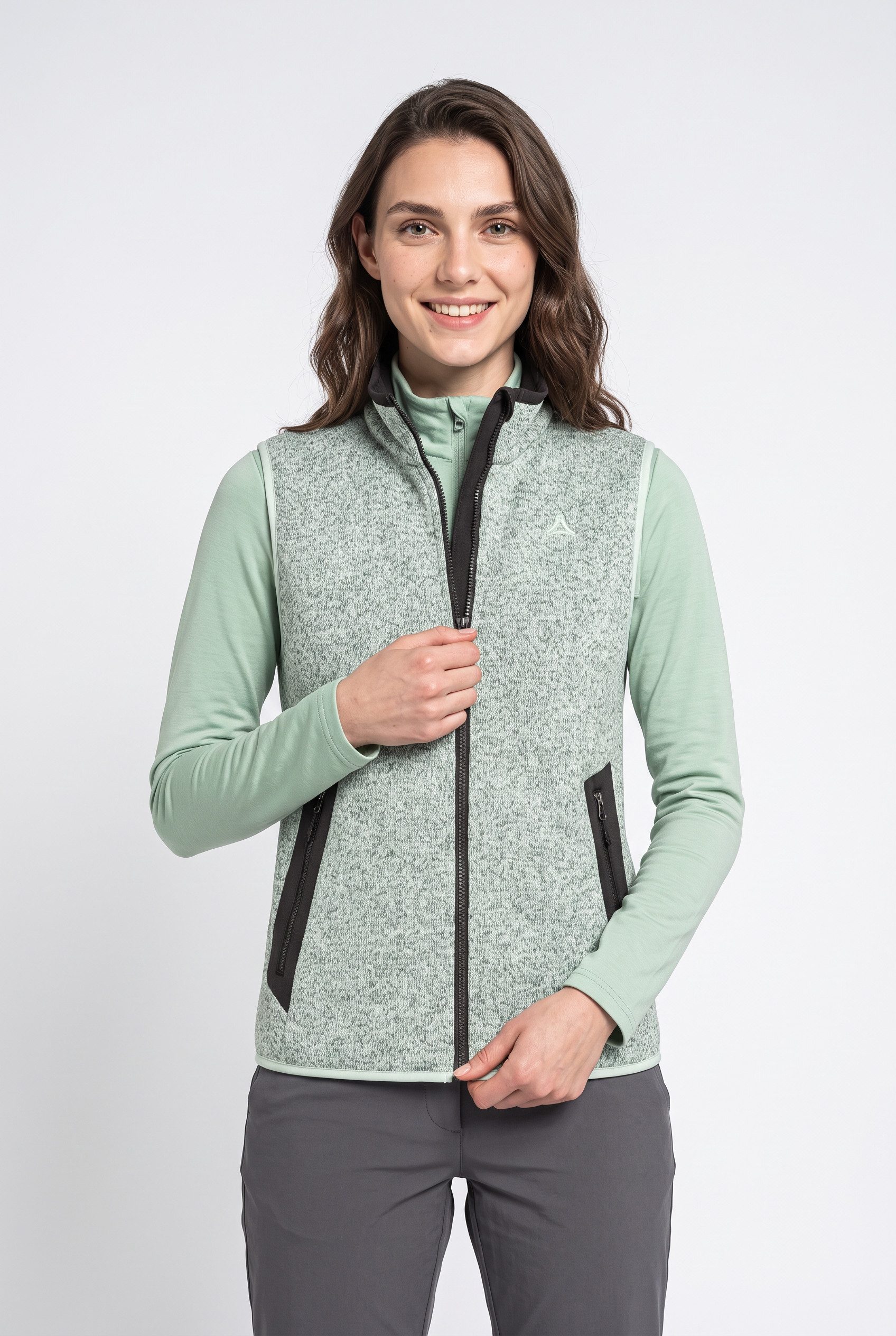 Schöffel Fleeceweste CIRC Fleece Vt Style Yew WMN aus Polyester, für sportliche Aktivitäten