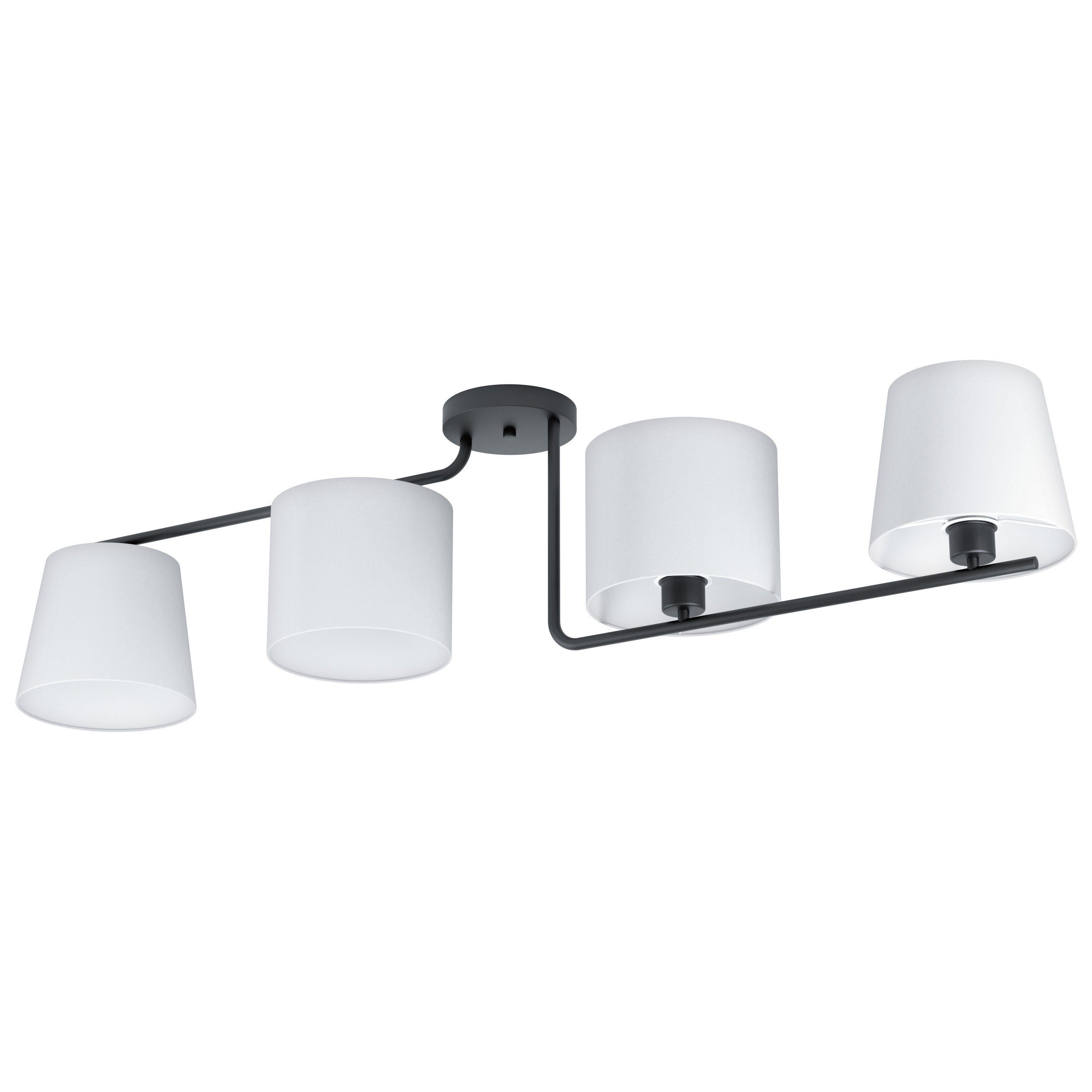 EGLO LED Deckenleuchte Marojales 1, Leuchtmittel exklusive, Deckenleuchte Modern, Wohnzimmerlampe, Küchenlampe, Flurlampe, E27