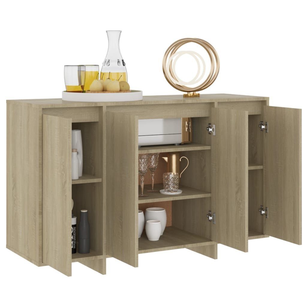 vidaXL Sideboard Sideboard Sonoma-Eiche 120x41x75 cm günstig online kaufen