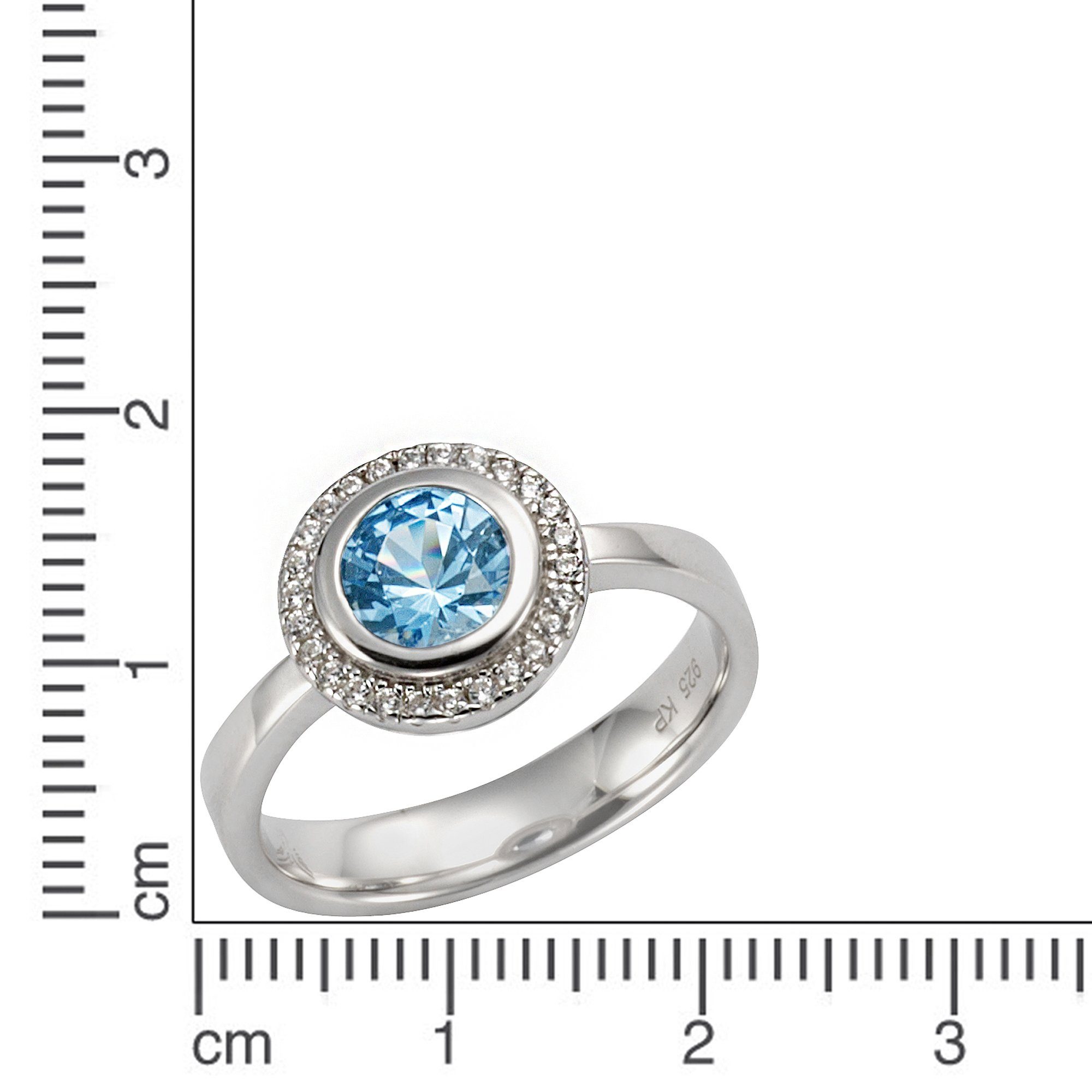 CELESTA Fingerring 925/- Sterling Silber Zirkonia günstig online kaufen