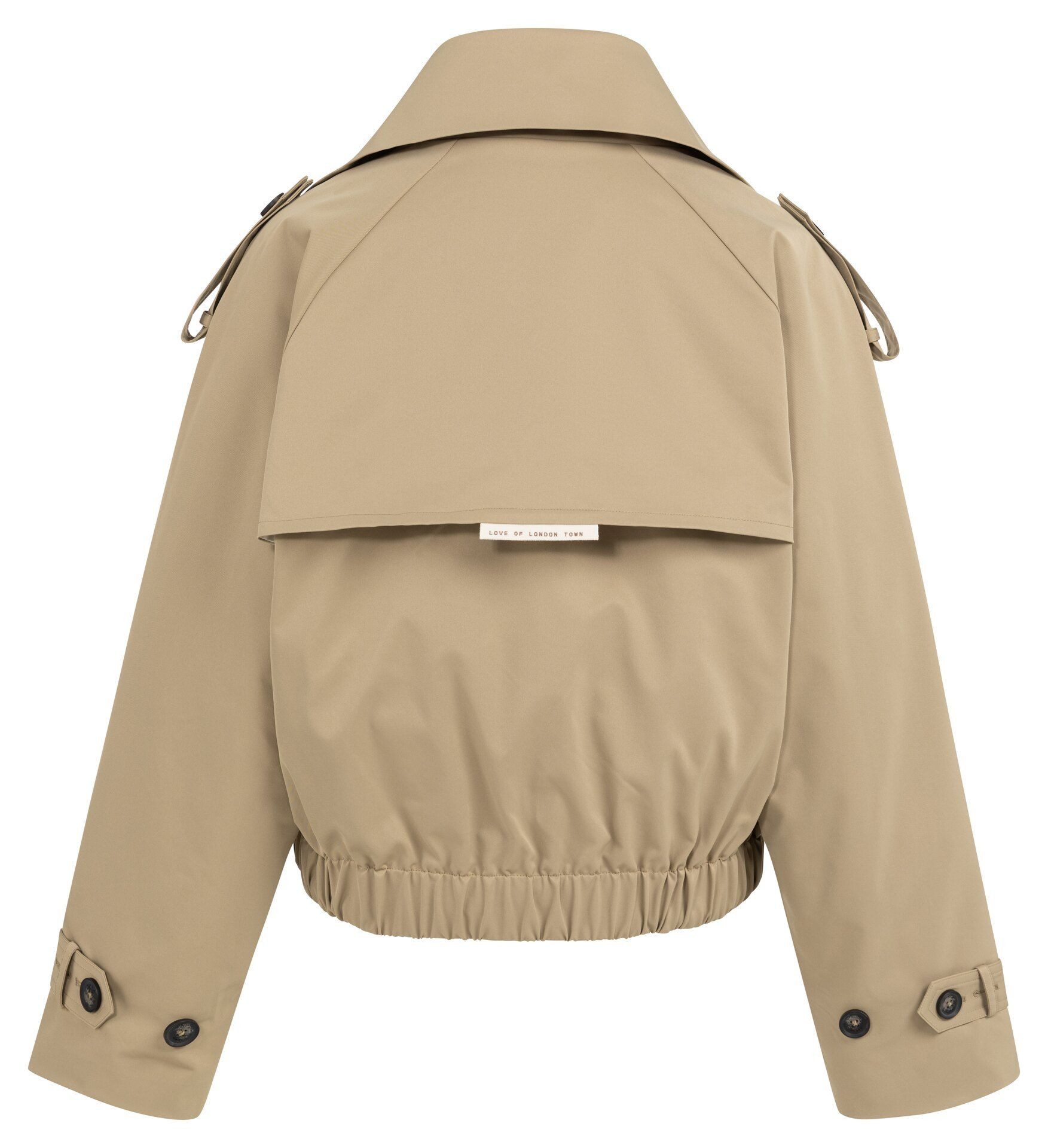 YAYA Outdoorjacke Kurze Trenchcoat-Bomberjacke günstig online kaufen